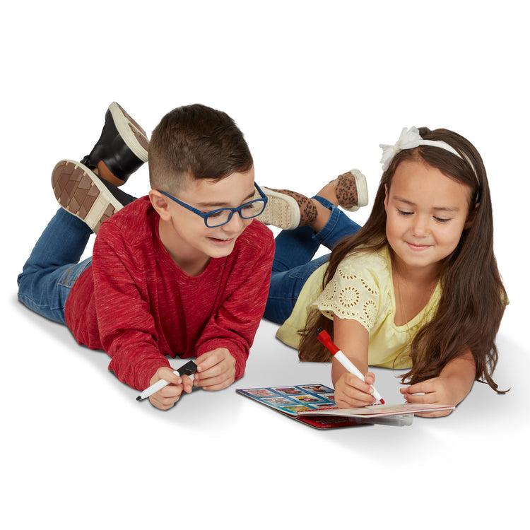 Melissa & Doug On the Go Wipe-Off Activity Pad - Spy Games