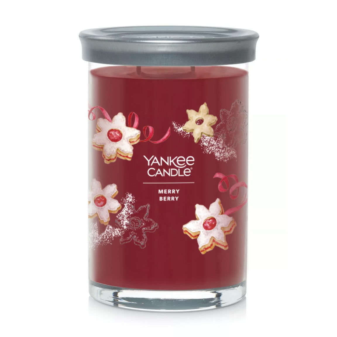 Yankee Candle Signature Large Tumbler Candle, 2-wicks (20oz) - Merry Berry
