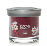 Yankee Candle Signature Small Tumbler Candle, 1- Wick (4.3oz) - Merry Berry