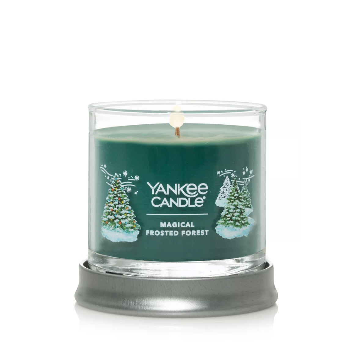 Yankee Candle Signature Small Tumbler Candle, 1- Wick (4.3oz) - Magical Frosted Forest