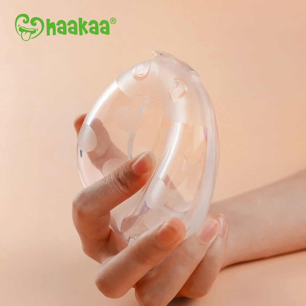 [2-pack] Haakaa Ladybug Silicone Milk Collector with Storage Bag (75ml)