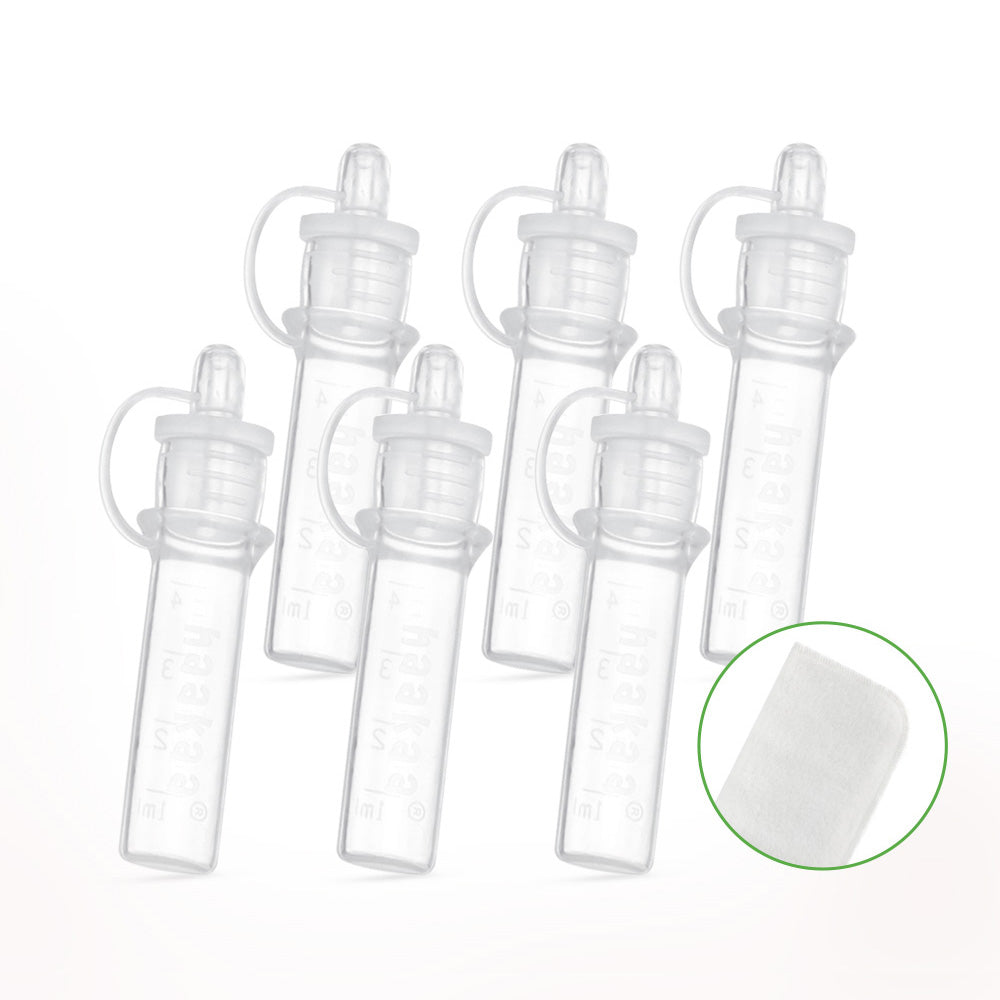Haakaa Pre-Sterilized Silicone Colostrum Collector Feeding Pack (4ml x 6)