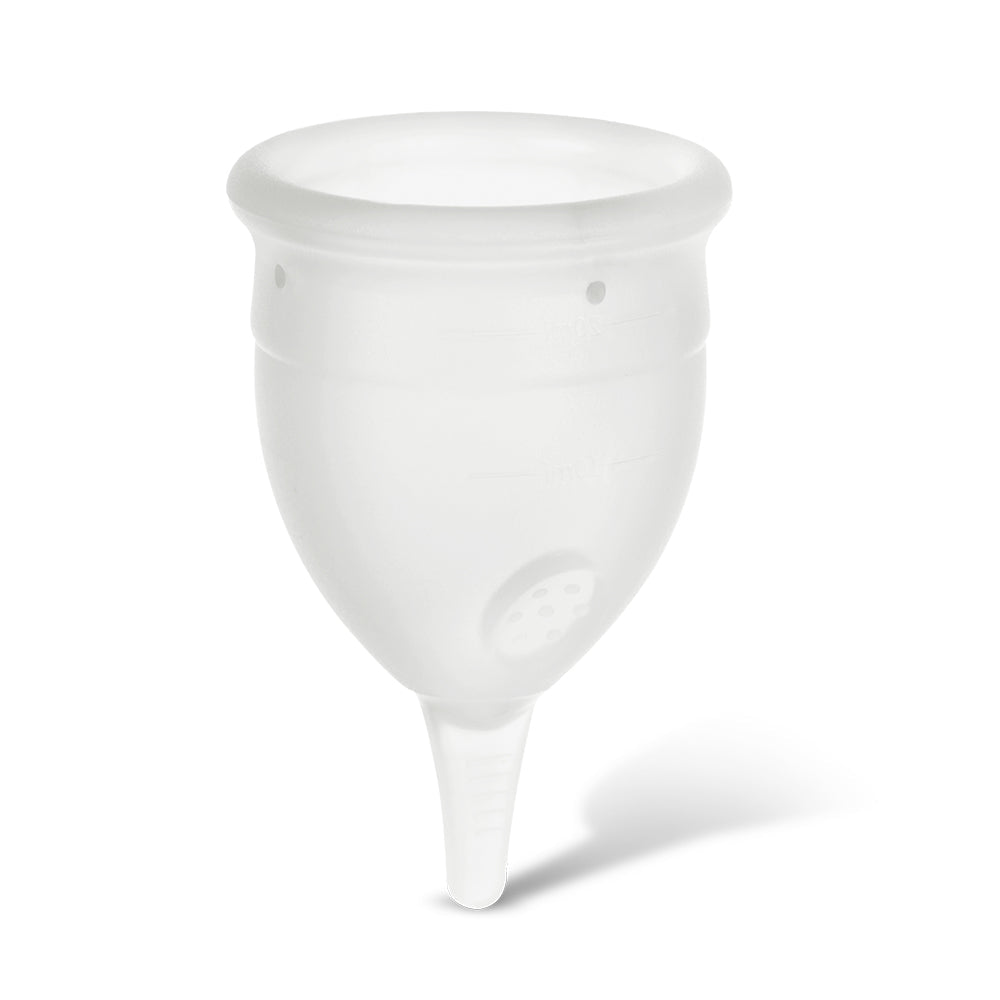 Haakaa SensiCup Frosted Menstrual Cup, 2-Pack (2 Sizes)