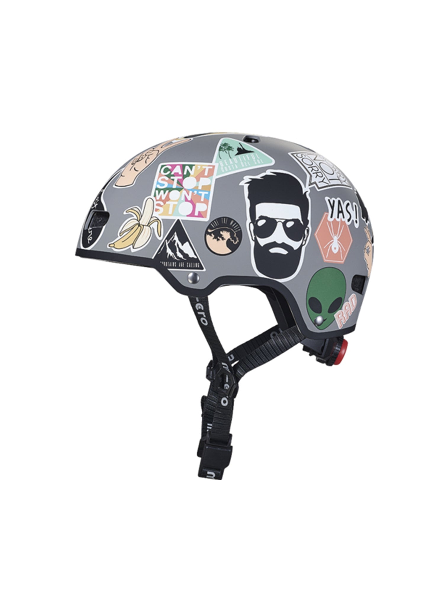 Micro Riding Helmet - Sticker (2 Sizes)