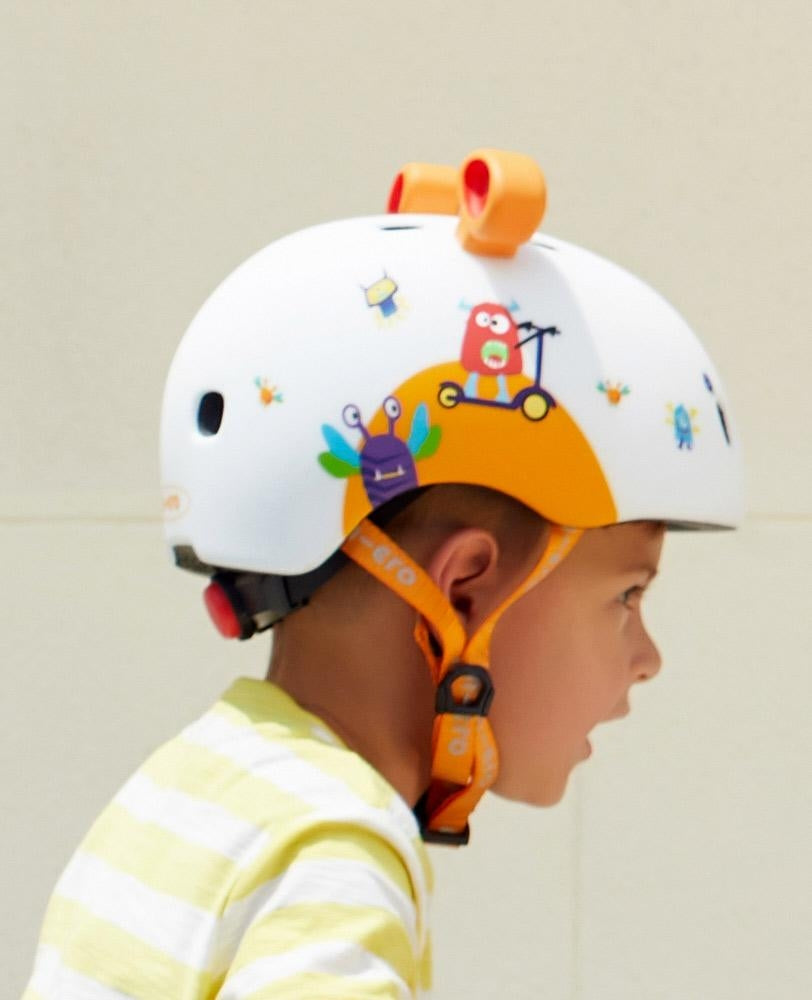 Micro Riding Helmet - 3D Monsters (3 Sizes)