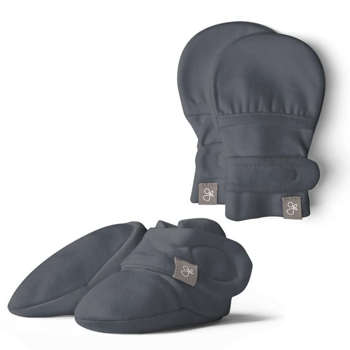 GoumiKids Baby Mittens & Booties Set (3-6m) (9 Designs)