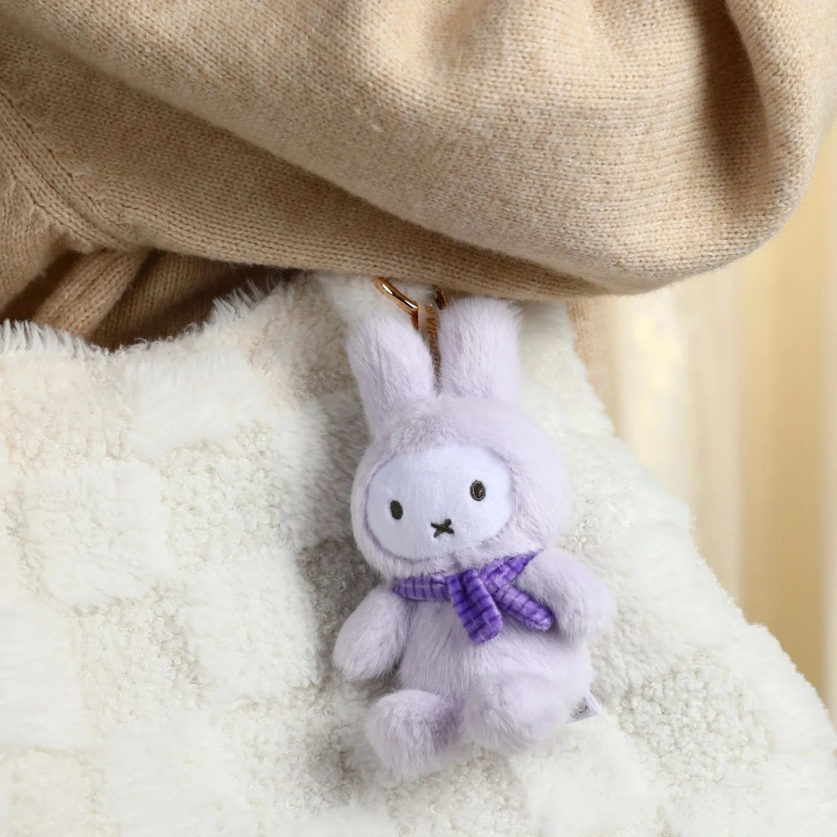 Miffy x VIPO Plush Keychain Blind Box, 1pk (Macaron Series)