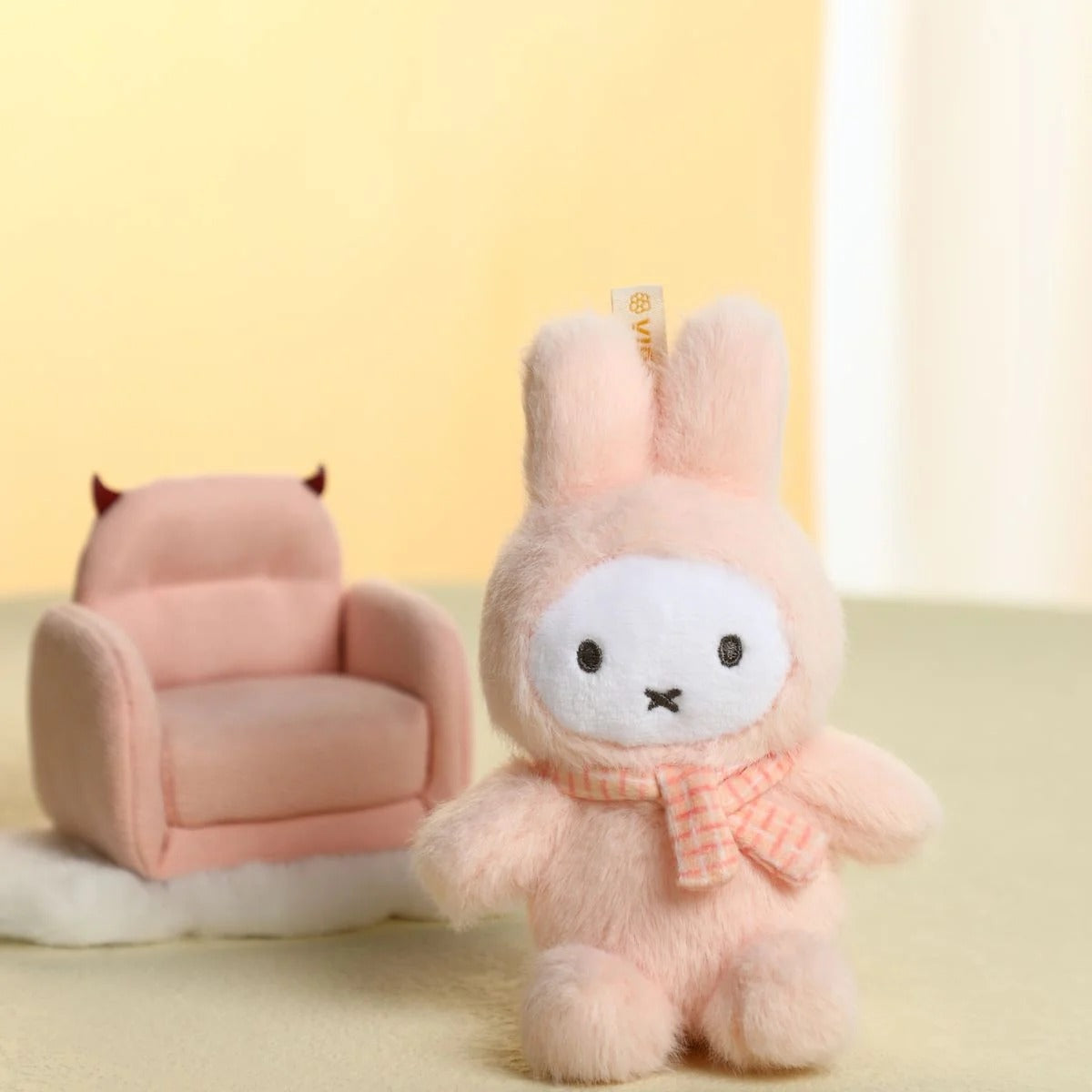 Miffy x VIPO Plush Keychain Blind Box, 1pk (Macaron Series)