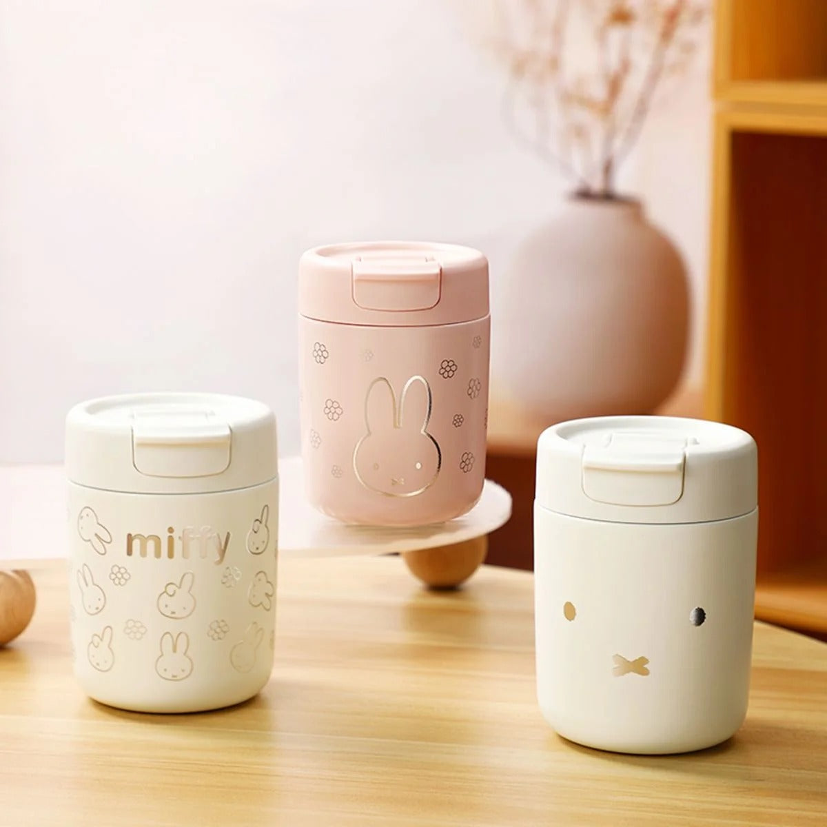 Miffy x VIPO Insulated Coffee Cup Thermal Jar, 320ml (2 Designs)