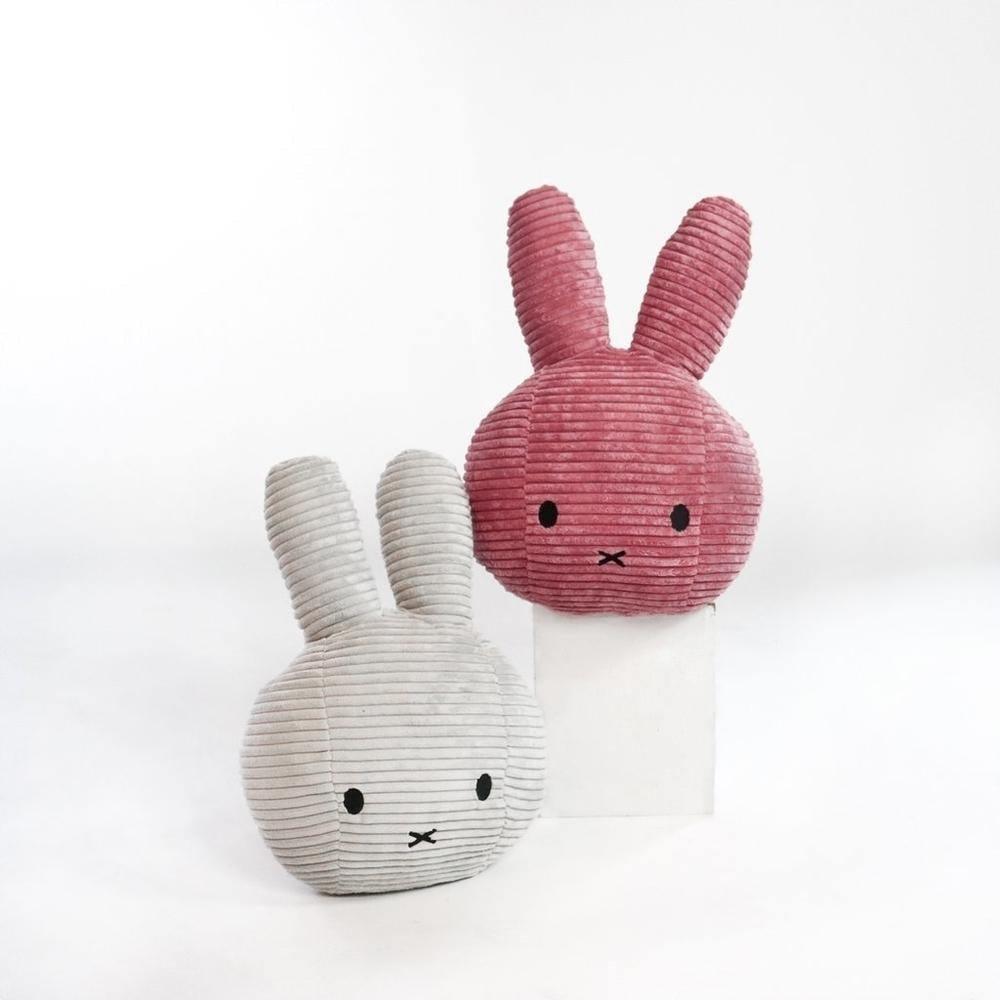 Miffy Corduroy Head Cushion, 50cm (5 Colours)