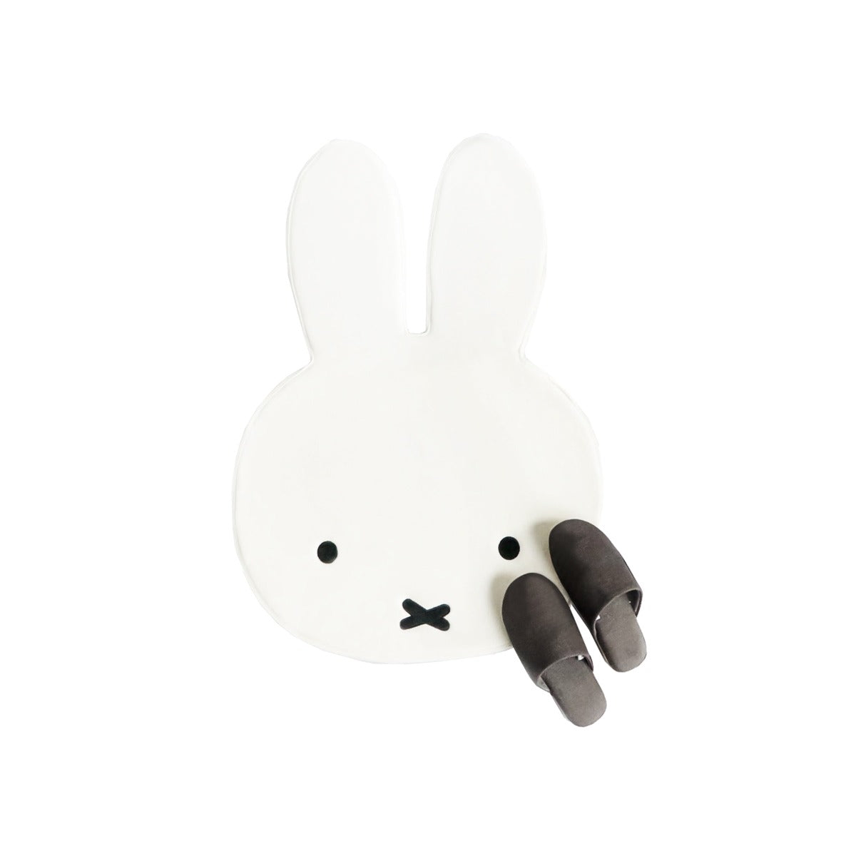 Miffy Head Rug - White