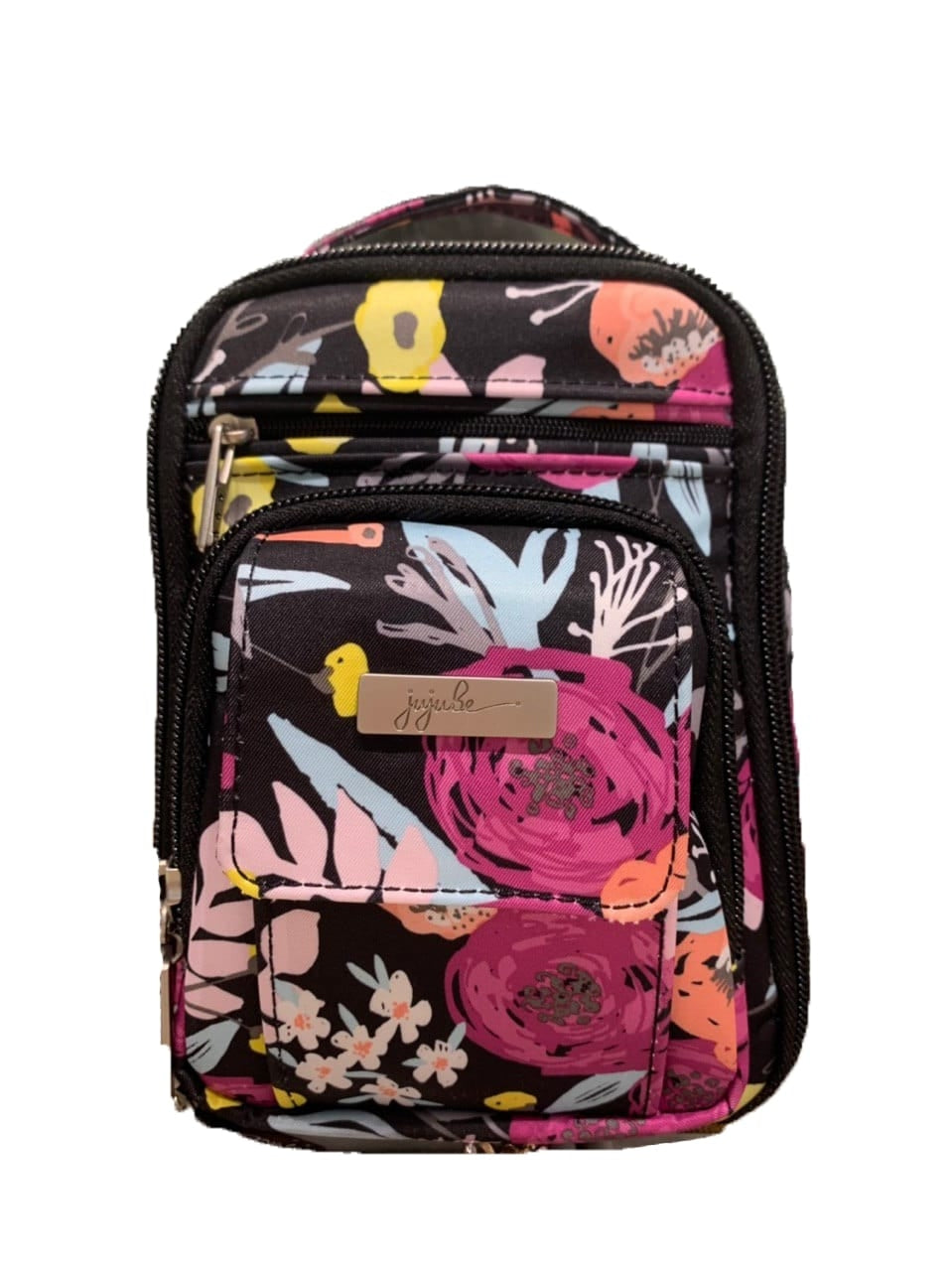 Jujube Mini Be Right Back Sling Bag - Black and Bloom