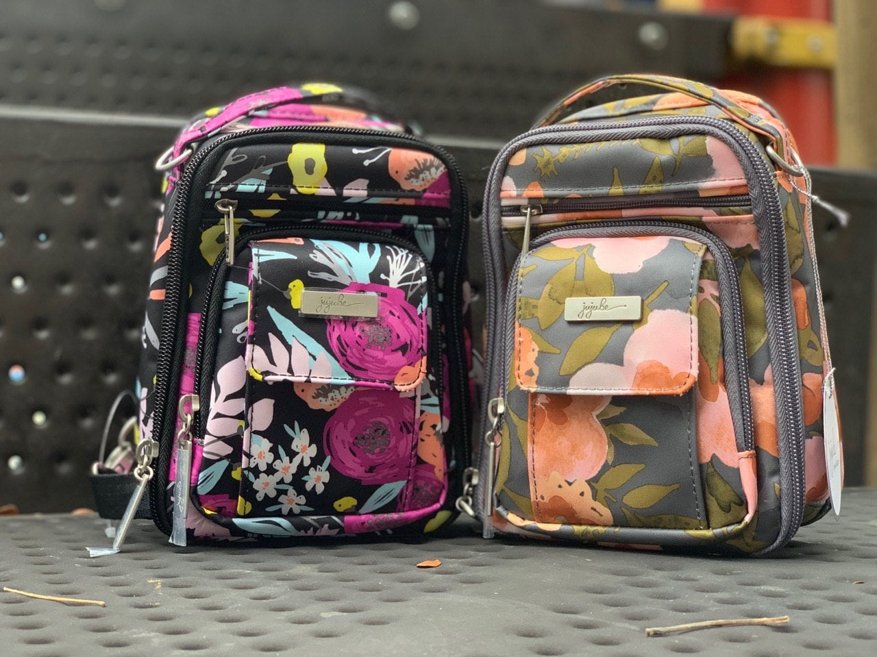 Jujube Mini Be Right Back Sling Bag - Black and Bloom