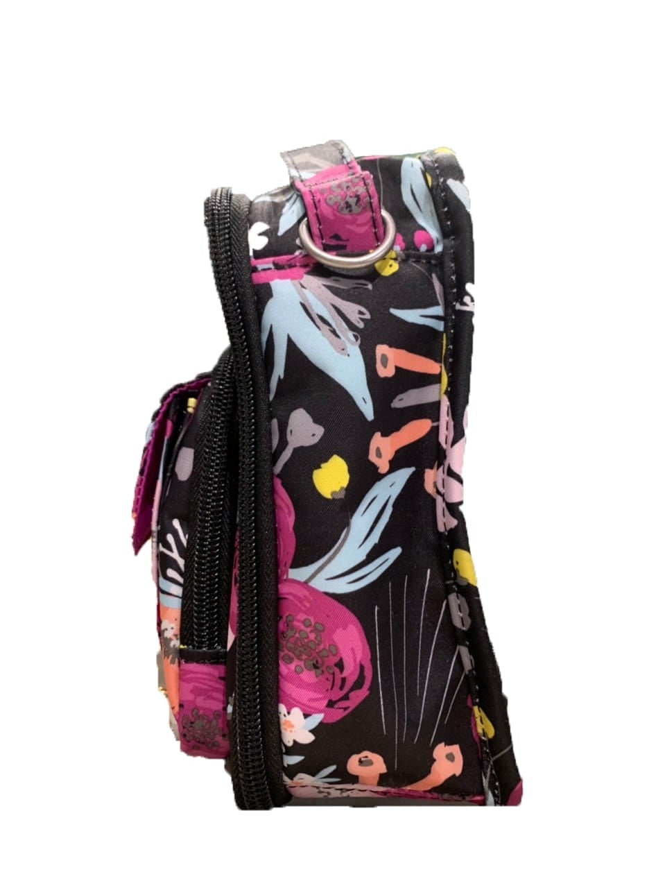 Jujube Mini Be Right Back Sling Bag - Black and Bloom