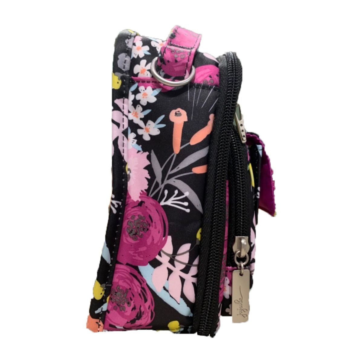 Jujube Mini Be Right Back Sling Bag - Black and Bloom