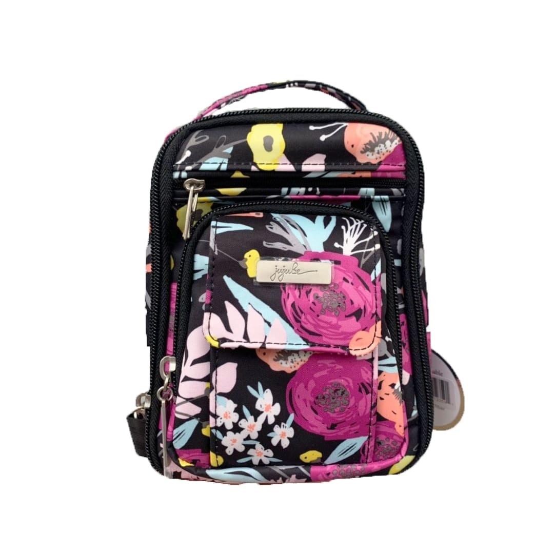 Jujube Mini Be Right Back Sling Bag - Black and Bloom