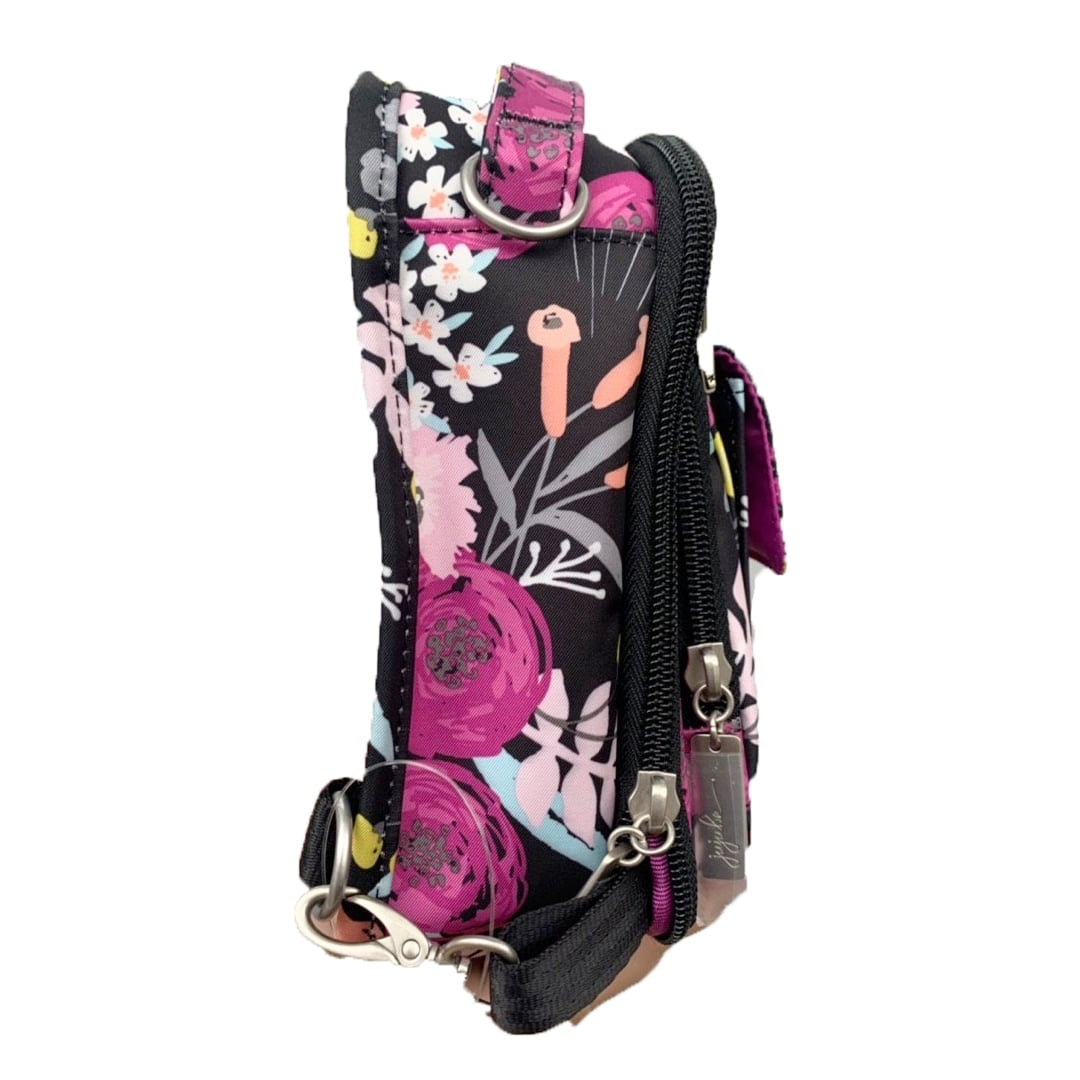 Jujube Mini Be Right Back Sling Bag - Black and Bloom