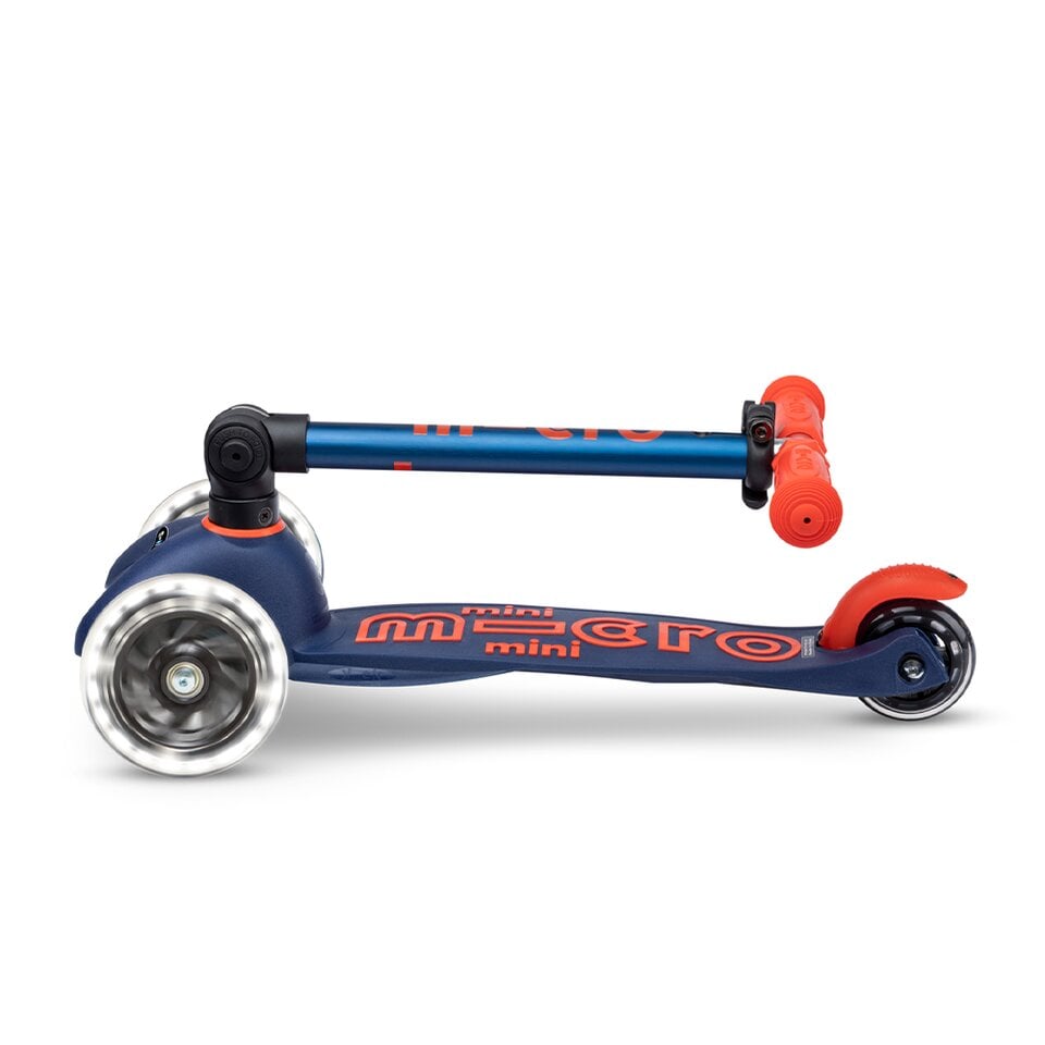 Micro Mini Deluxe Foldable Scooter (LED Wheels) - 5 Colors