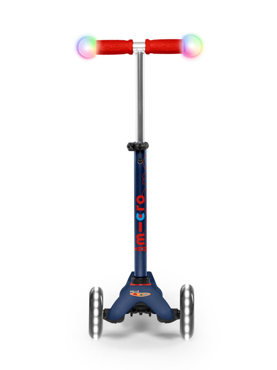 Micro Mini Deluxe Magic Scooter (LED on Wheels + Handles) (4 Colors) - Pupsik Singapore