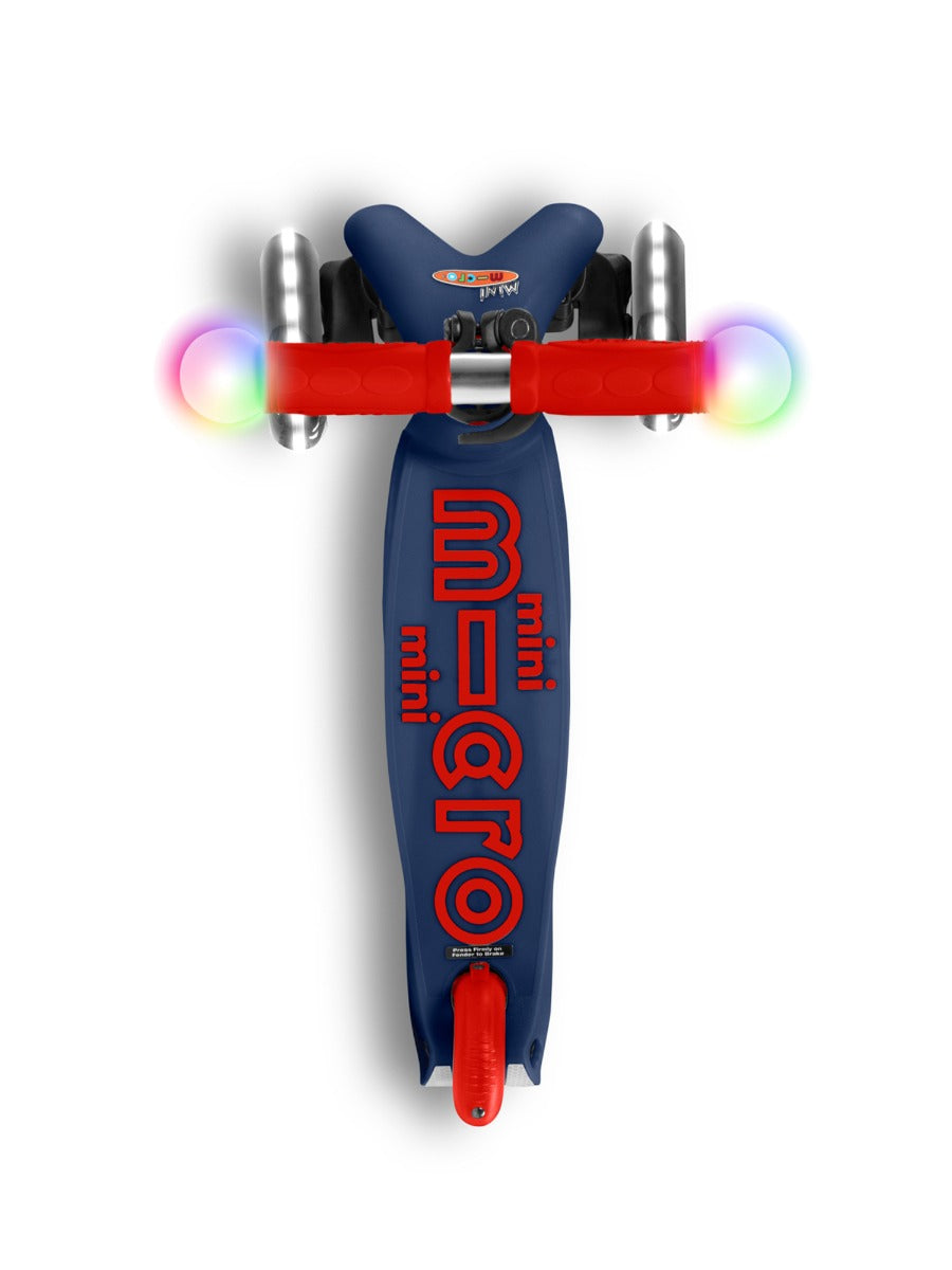 Micro Mini Deluxe Magic Scooter (LED on Wheels + Handles) (4 Colors) - Pupsik Singapore