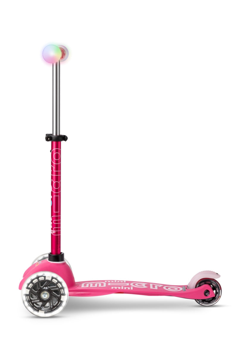 Micro Mini Deluxe Magic Scooter (LED on Wheels + Handles) (4 Colors) - Pupsik Singapore
