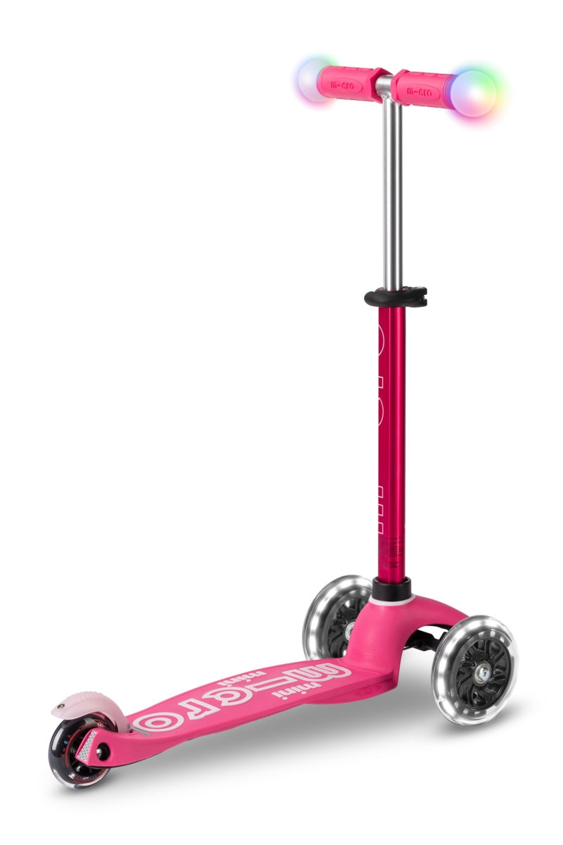 Micro Mini Deluxe Magic Scooter (LED on Wheels + Handles) (4 Colors) - Pupsik Singapore