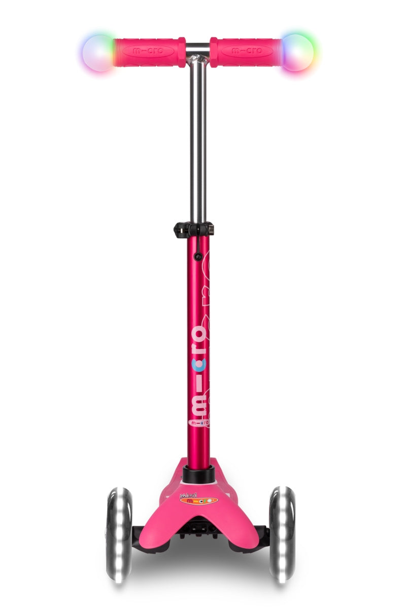 Micro Mini Deluxe Magic Scooter (LED on Wheels + Handles) (4 Colors) - Pupsik Singapore