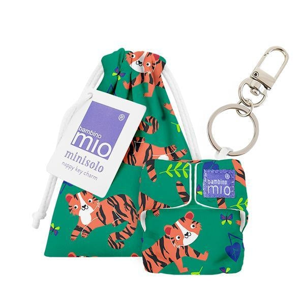 Bambino Mio Minisolo Diaper Key Chain (5 Designs) - Pupsik Singapore