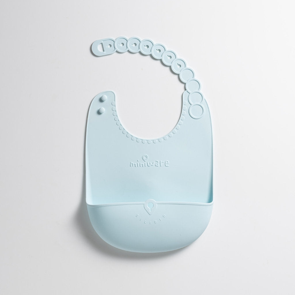 Miniware Silibib Silicone Bib (2pk) (3 Colours) - Pupsik Singapore