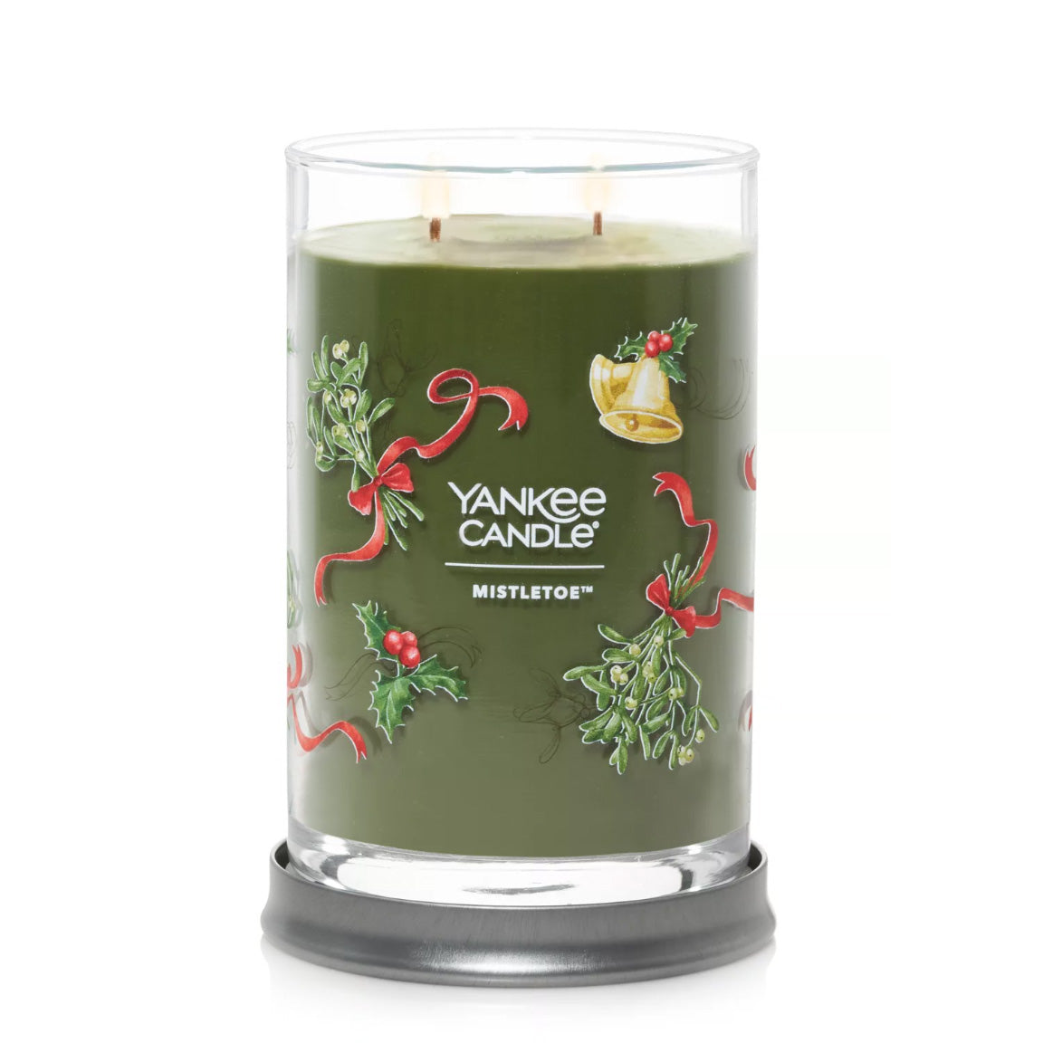 Yankee Candle Signature Large Tumbler Candle, 2-wicks (20oz) - Mistletoe