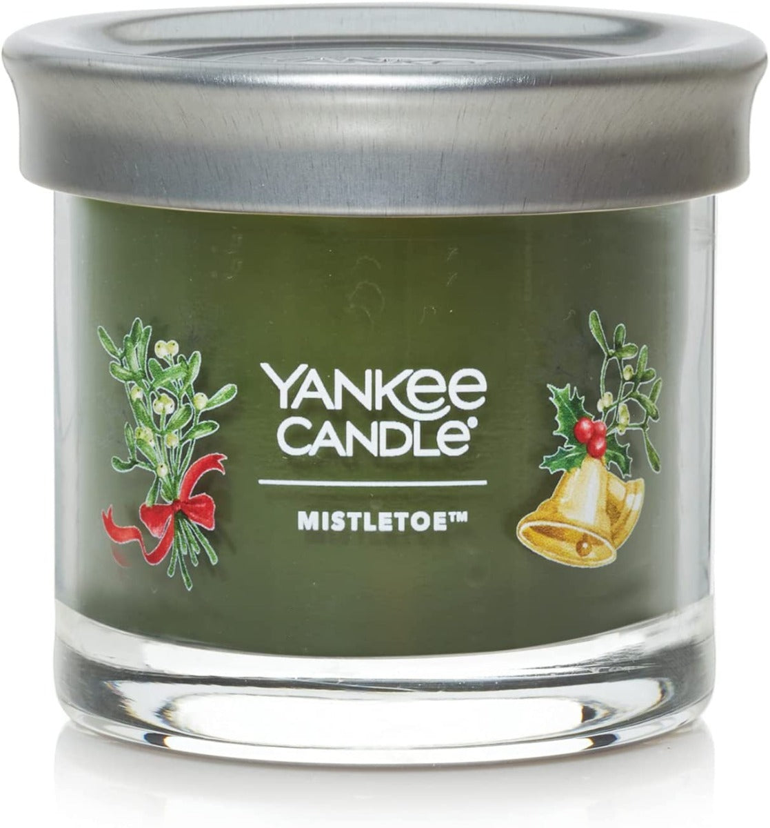 Yankee Candle Signature Small Tumbler Candle, 1- Wick (4.3oz) - Mistletoe
