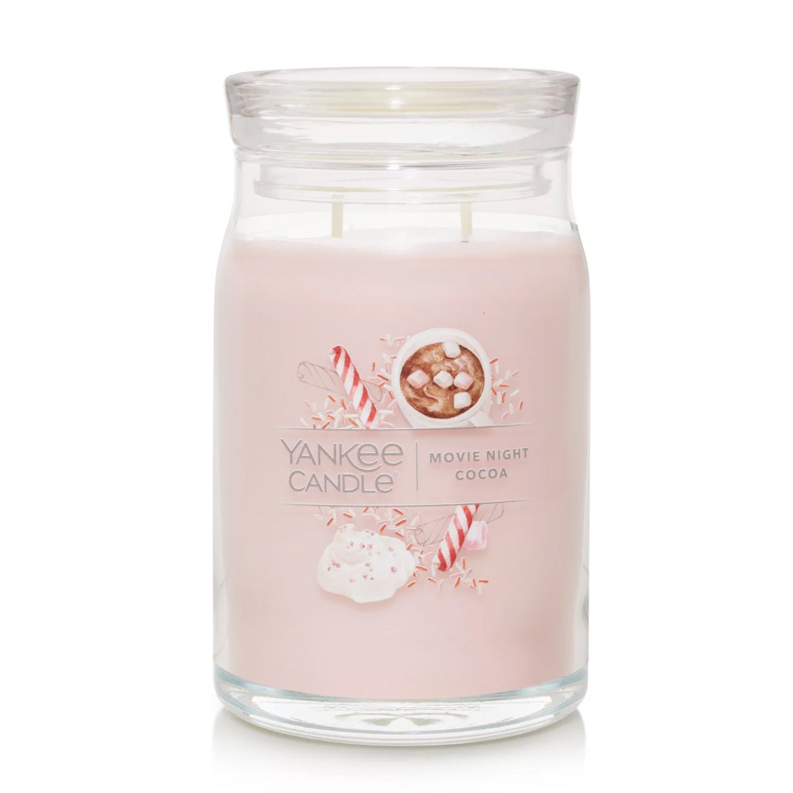 Yankee Candle Signature Large Jar Candle, 2-wicks (20oz) - Movie Night Cocoa