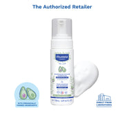 Mustela Foam Shampoo for Newborns, 150ml (New Look!) - exp 03/28
