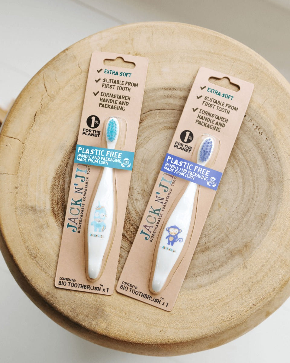 Jack N' Jill Bio Toothbrush (5 Designs) - Pupsik Singapore