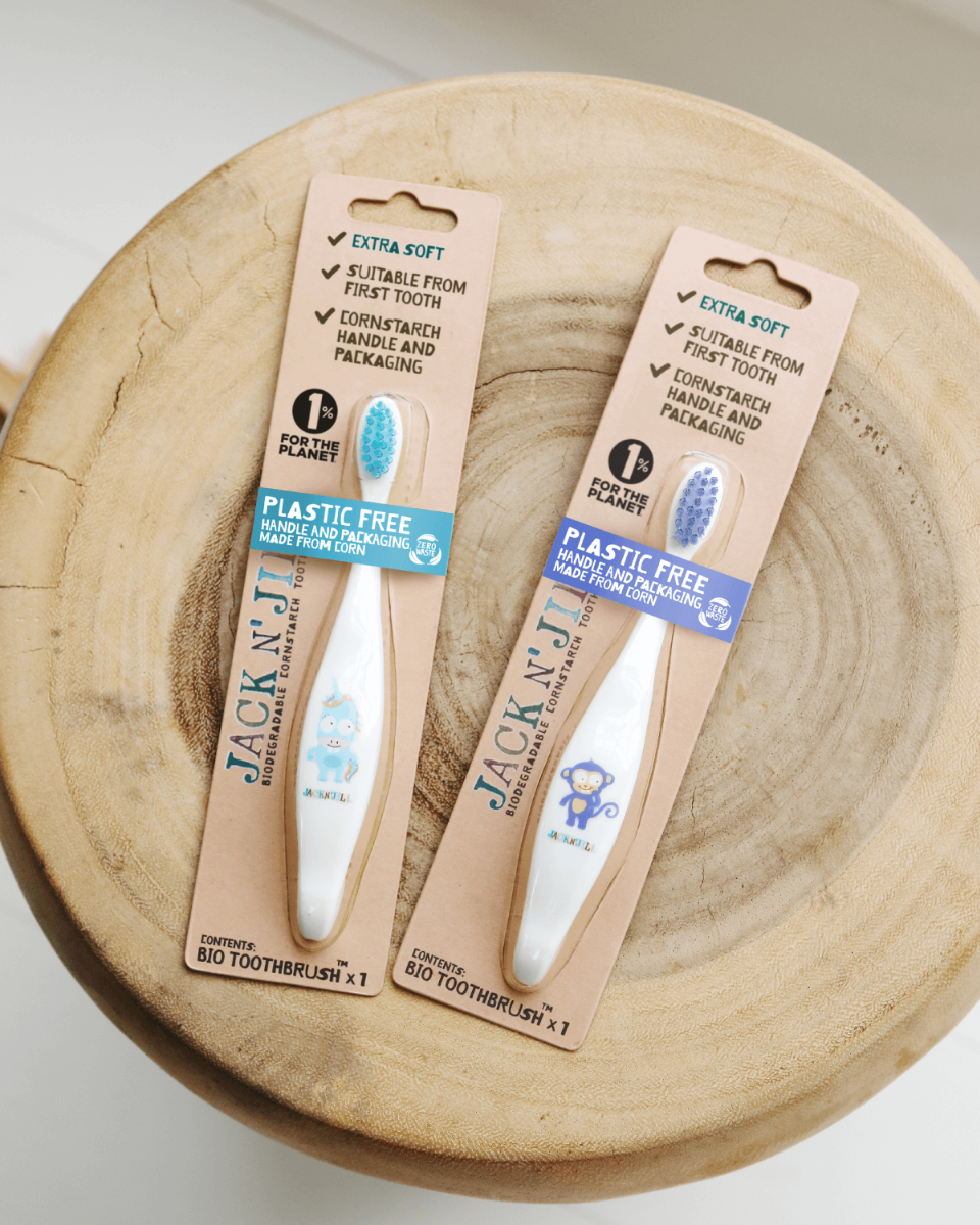 Jack N' Jill Bio Toothbrush (5 Designs) - Pupsik Singapore