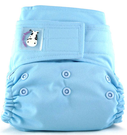 Moo Moo Kow One Size Aplix Cloth Diaper (2 colors)