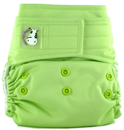 Moo Moo Kow One Size Aplix Cloth Diaper (2 colors)