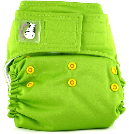 Moo Moo Kow One Size Aplix Cloth Diaper (2 colors)