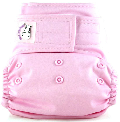 Moo Moo Kow One Size Aplix Cloth Diaper (2 colors)