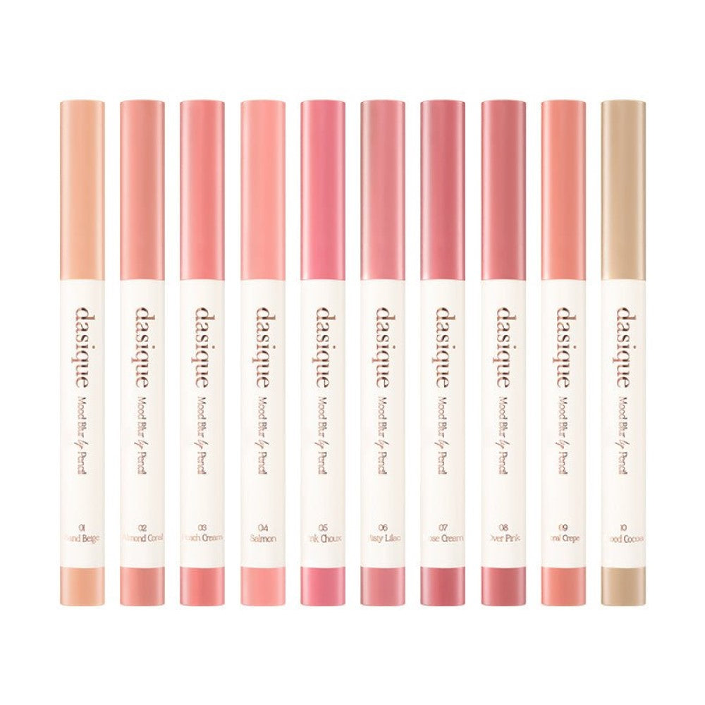 Dasique Mood Blur Lip Pencil, 0.9g (3 Colors)