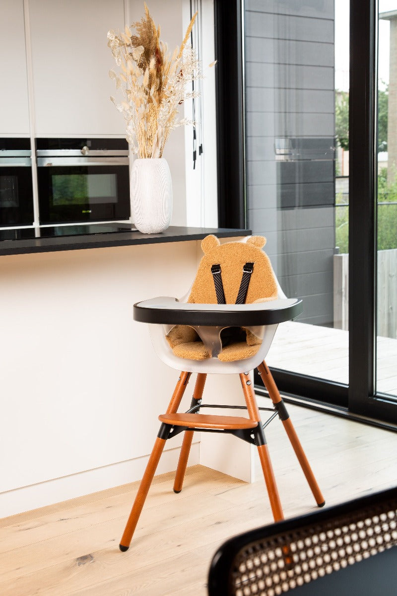 Childhome Seat Cushion for Evolu Baby High Chair - Teddy Beige
