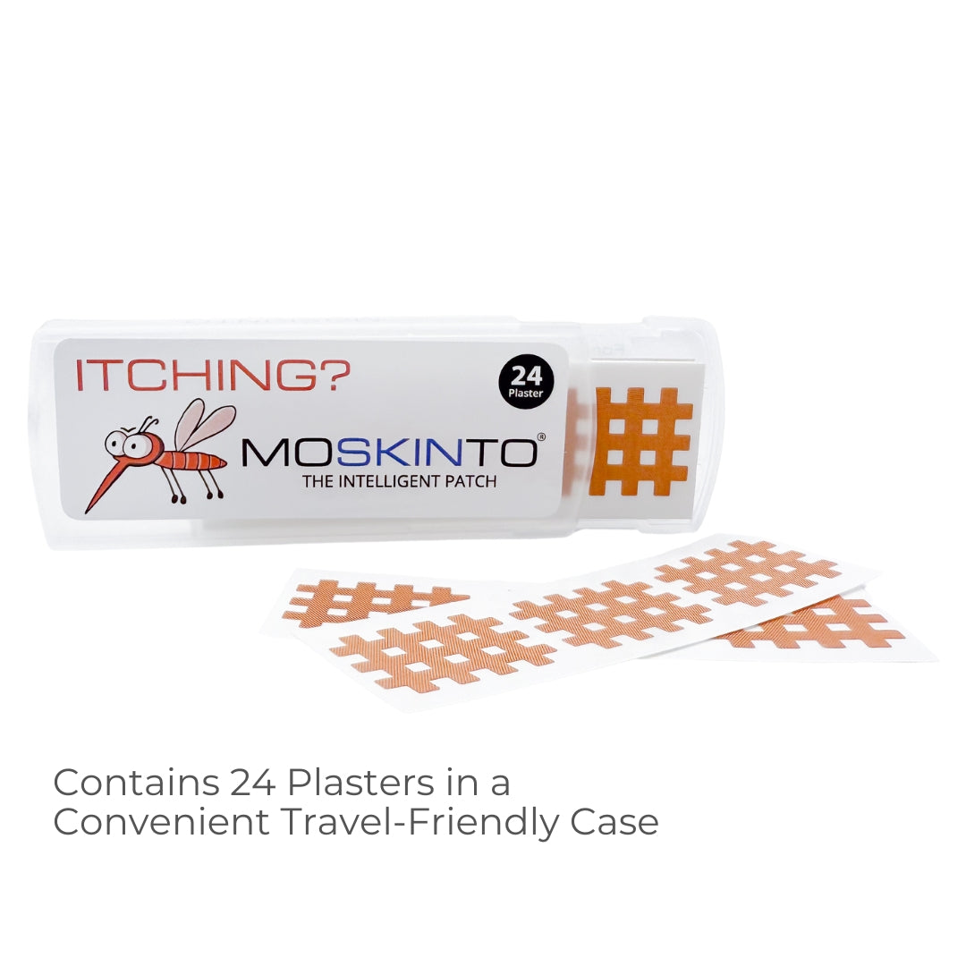 Moskinto Anti-Itch Relief Mosquito Patches, 24pcs (Exp 12/26)
