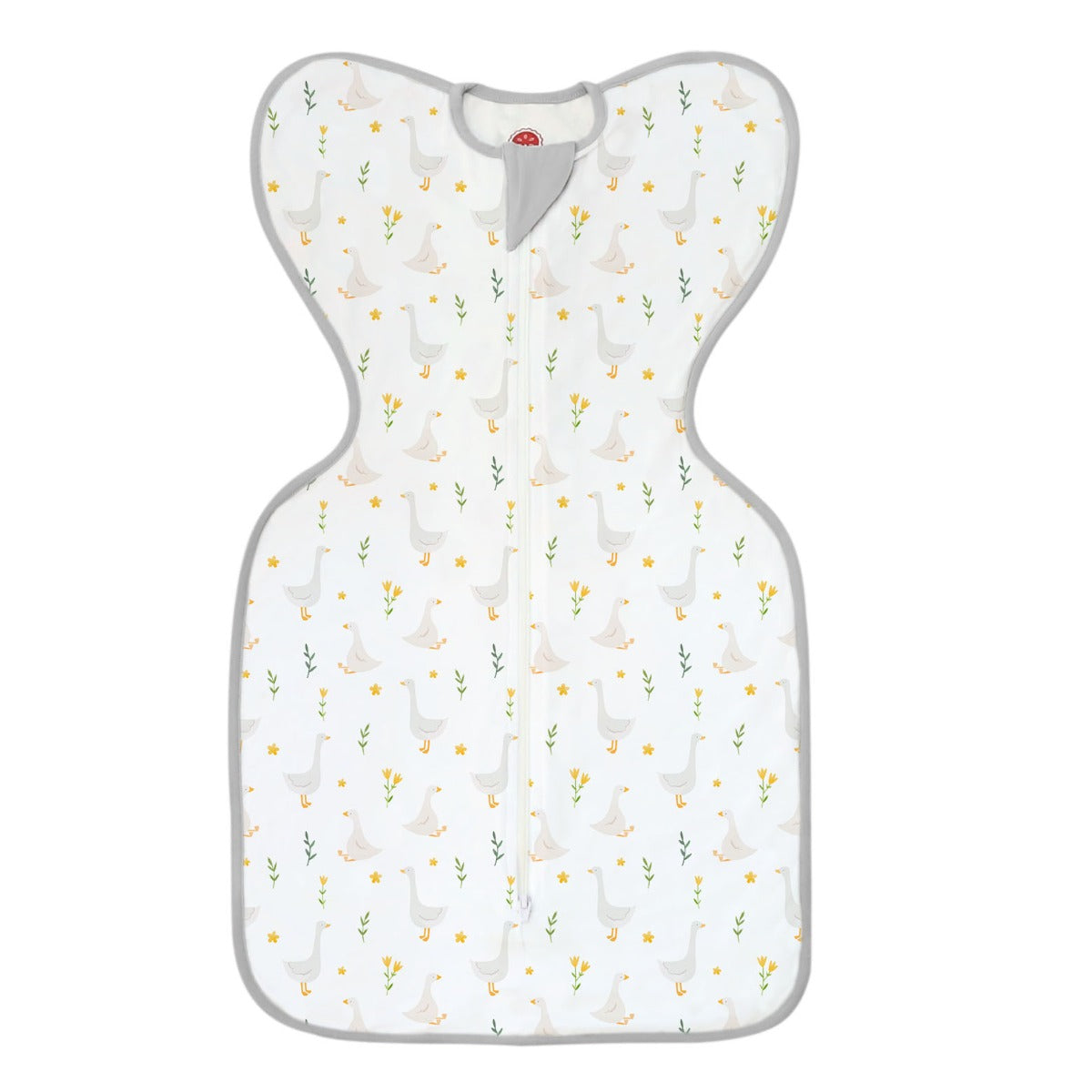 A, Apple Pie Bamboo Swaddle Wearable Blanket - Mother Goose (3 Sizes)