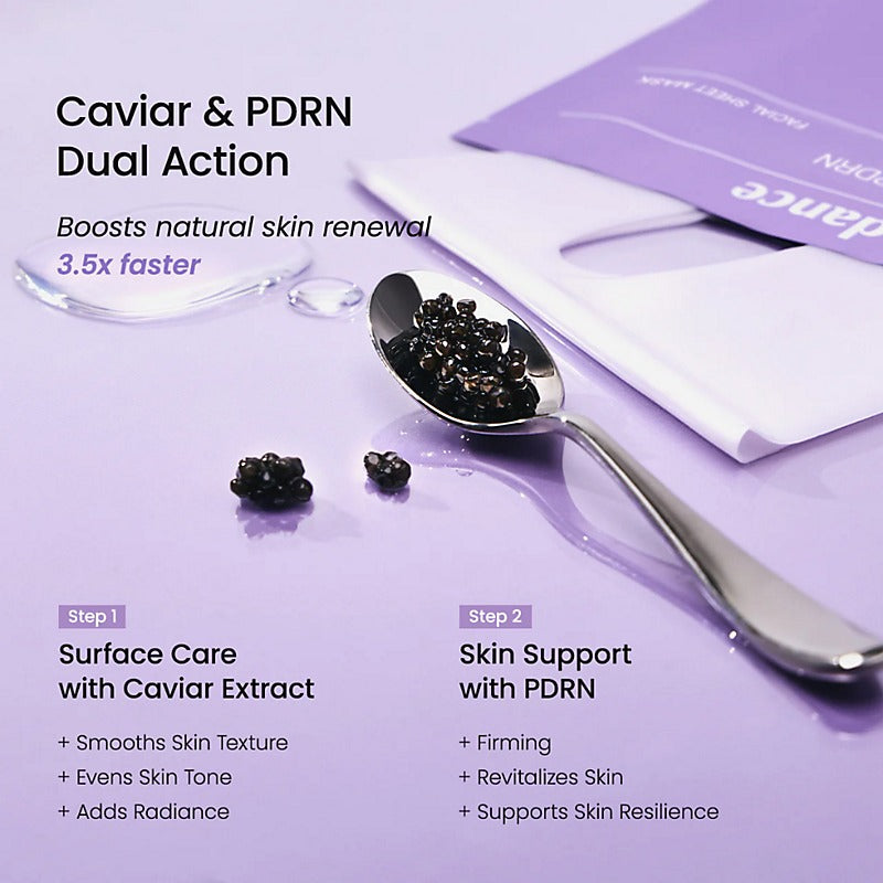 Biodance Rejuvenating Caviar PDRN Deep Mask, 4pcs (Exp 01/29)