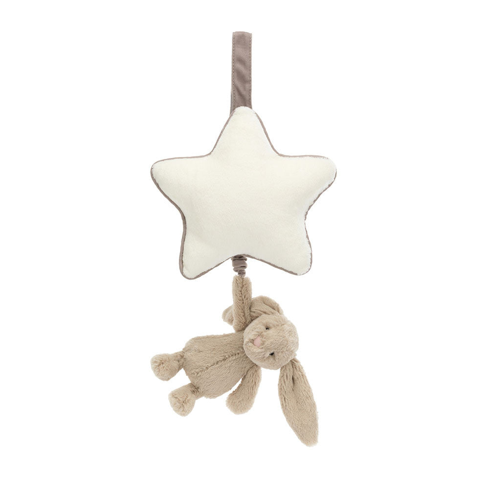 Jellycat Bashful Bunny Musical Pull Toy (5 Colors) - Pupsik Singapore