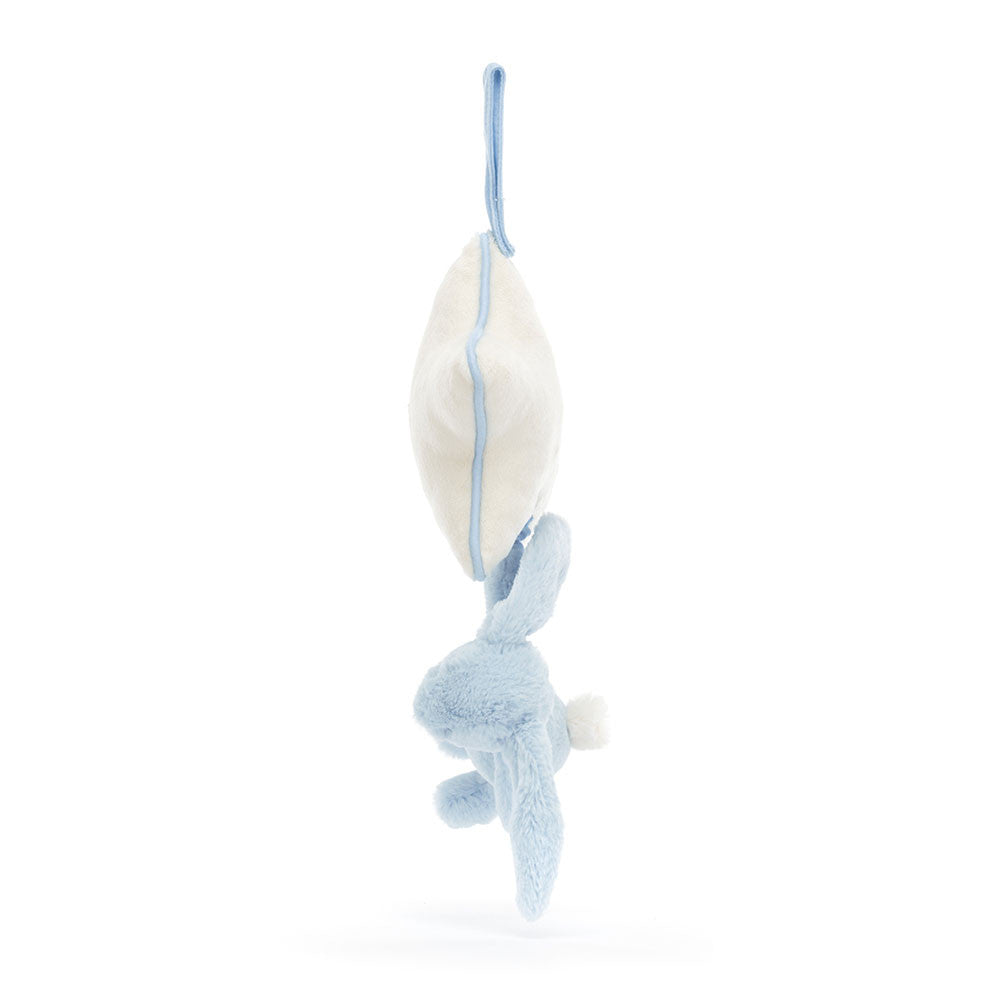 Jellycat Bashful Bunny Musical Pull Toy (5 Colors) - Pupsik Singapore