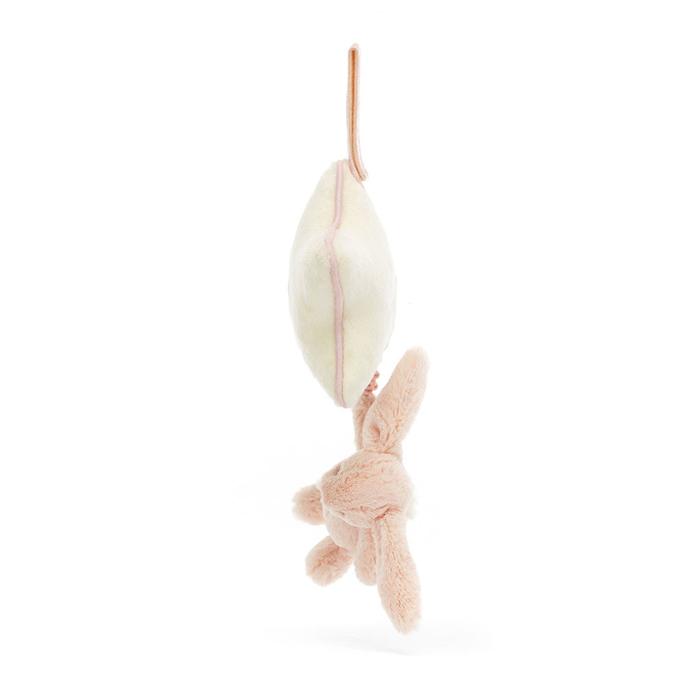 Jellycat Bashful Bunny Musical Pull Toy (5 Colors) - Pupsik Singapore