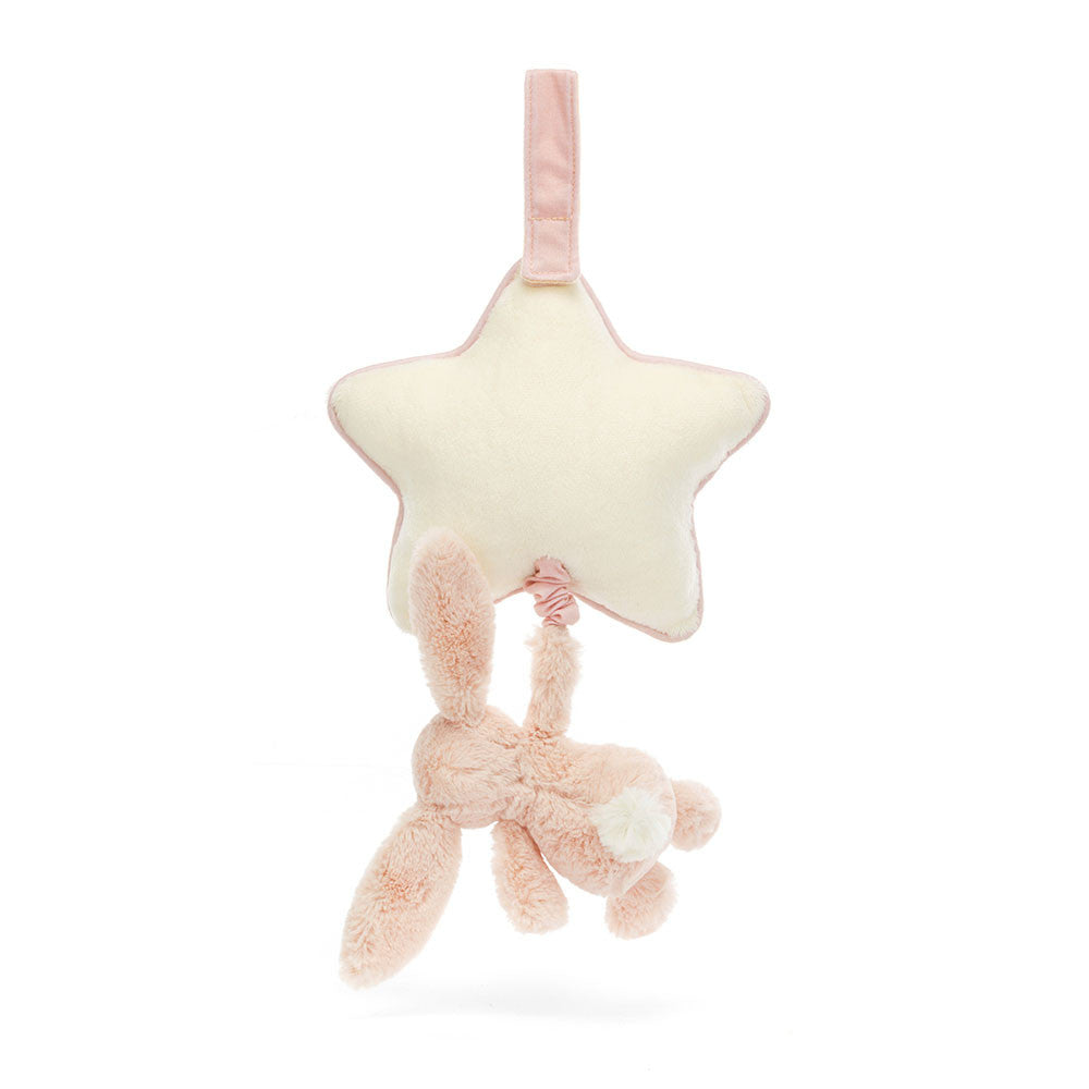 Jellycat Bashful Bunny Musical Pull Toy (5 Colors) - Pupsik Singapore