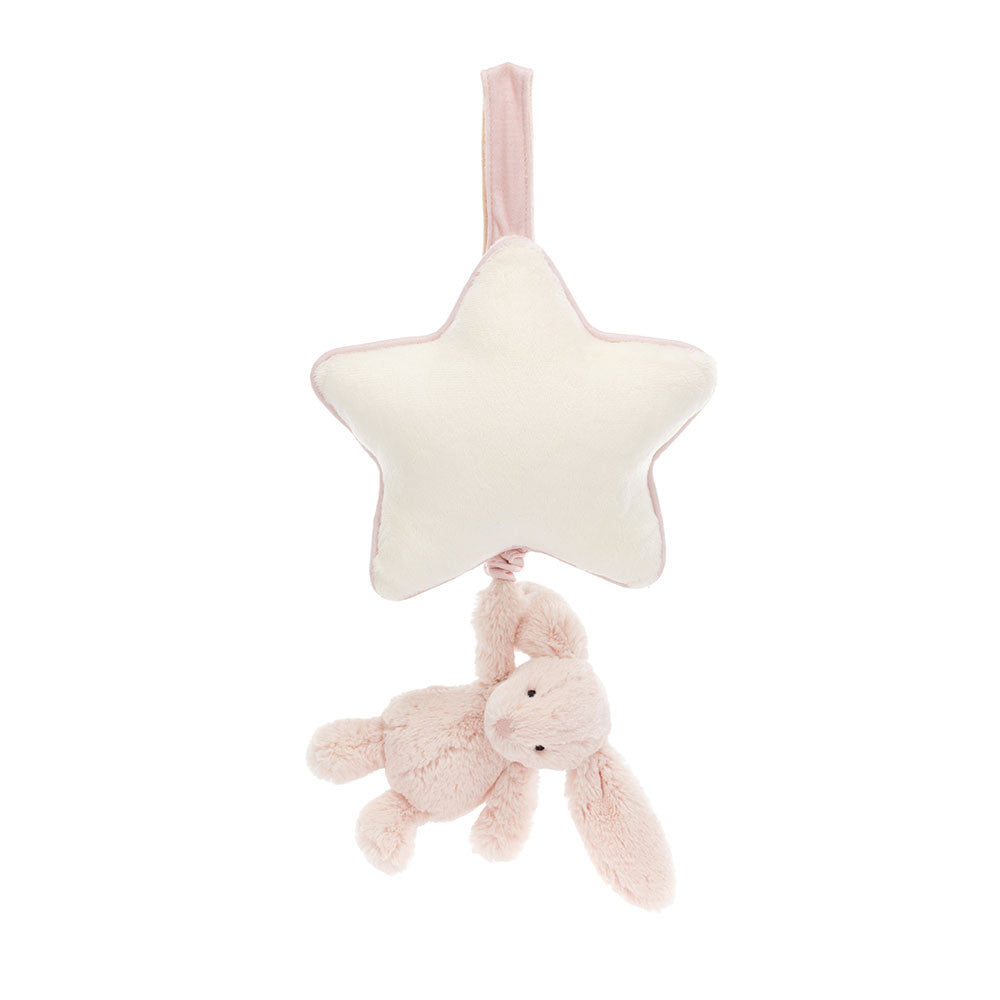 Jellycat Bashful Bunny Musical Pull Toy (6 Colors)