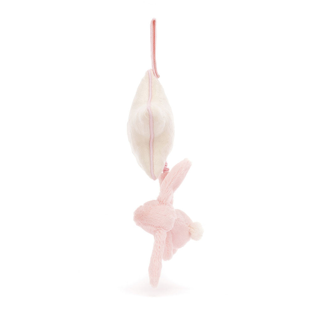 Jellycat Bashful Bunny Musical Pull Toy (5 Colors) - Pupsik Singapore